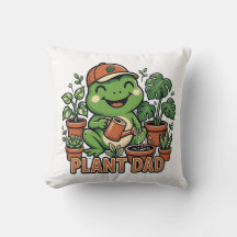 観葉植物を育てるカエル ファーザー プラントダッド