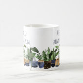 観葉植物ママ ポット 植物 サボテン 名前 コーヒーマグカップ (中央)