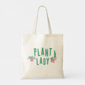 観葉植物レディトートバッグ トートバッグ (裏面)
