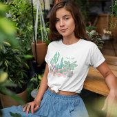 観葉植物レディTシャツ Tシャツ