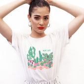 観葉植物レディTシャツ Tシャツ