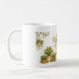 観葉植物好きのための面白いプラントペアレントマグカップ コーヒーマグカップ