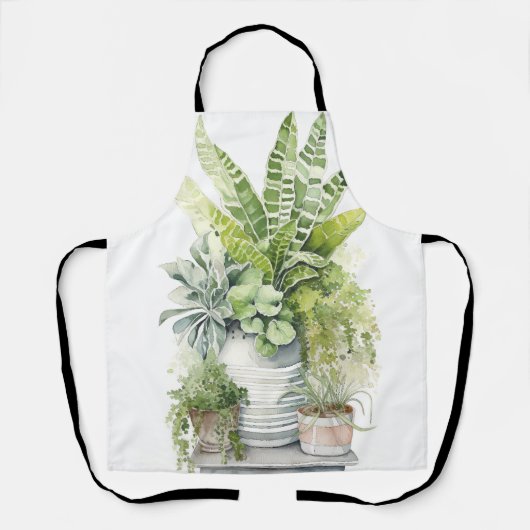 観葉植物 エプロン (正面)