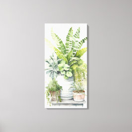 観葉植物 キャンバスプリント