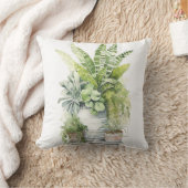 観葉植物 クッション (ブランケット)