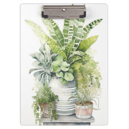 観葉植物 クリップボード