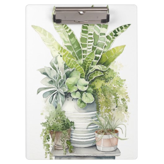 観葉植物 クリップボード (正面)
