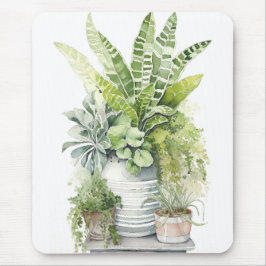 観葉植物 マウスパッド