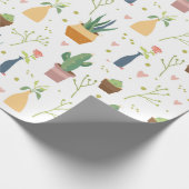 観葉植物 ラッピングペーパー (角)