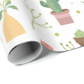 観葉植物 ラッピングペーパー (ロールコーナー)