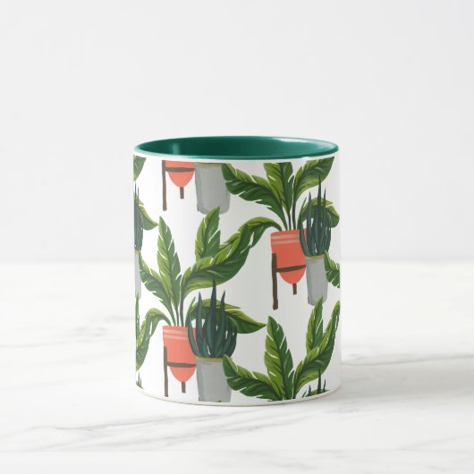 観葉植物 | 3 マグカップ (中央)