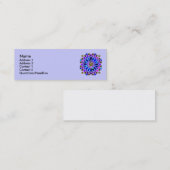 観覧車のプロフィールカード スキニー名刺 (正面/裏面)