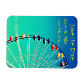 観覧車の日付を保存 マグネット (横)