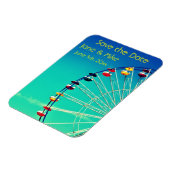 観覧車の日付を保存 マグネット (左側)