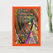 観覧車の日(2月14日) カード (正面)