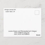 観覧車はがき ポストカード (裏面)