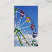 観覧車カラフル輪 名刺 (裏面)