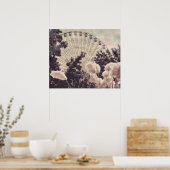 観覧車カーニバルポスター ポスター (キッチン)