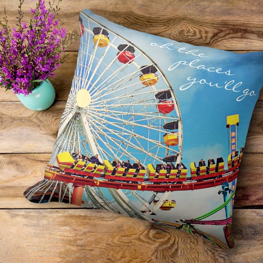 観覧車ローラーコースターの写真に行く場所 クッション