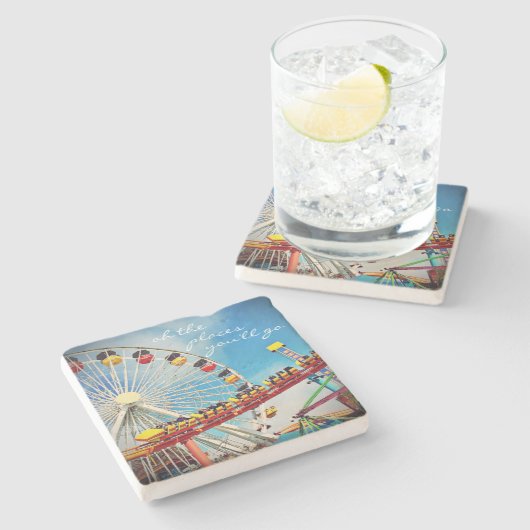 観覧車ローラーコースターの写真の場所引用文 ストーンコースター (横)