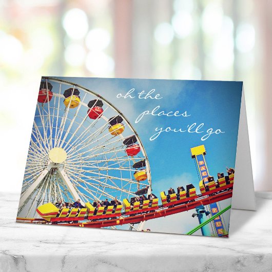 観覧車ローラーコースターの場所You Go Script カード