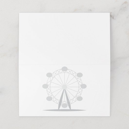 観覧車 プレイスカード (外部開封)