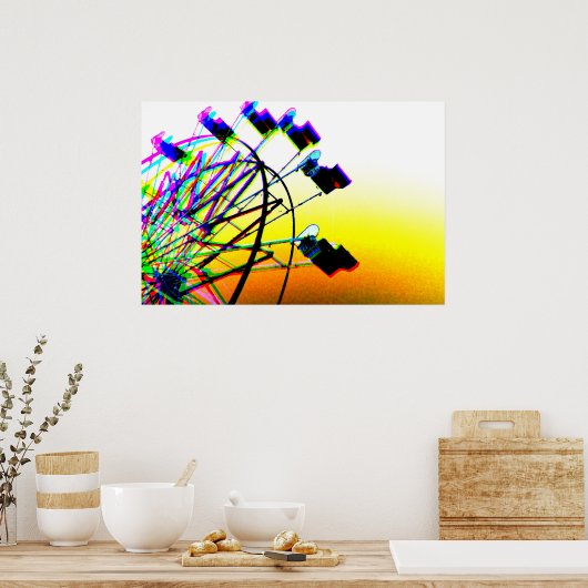 観覧車 ポスター (キッチン)