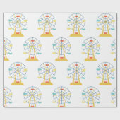 観覧車 ラッピングペーパー (フラット)