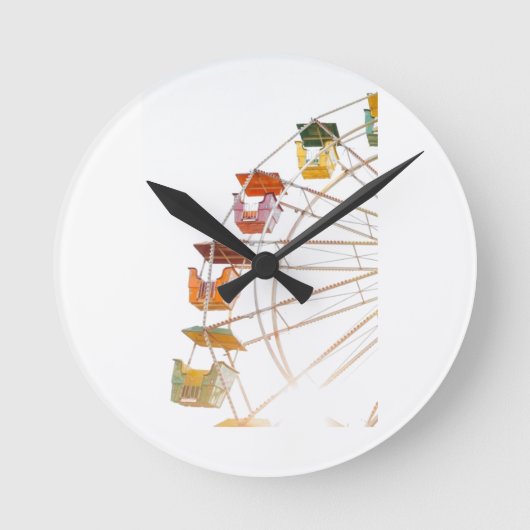 ****観覧車***時計 ラウンド壁時計 (正面)
