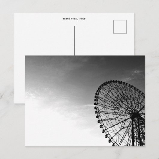 観覧車:東京 ポストカード (正面/裏面)