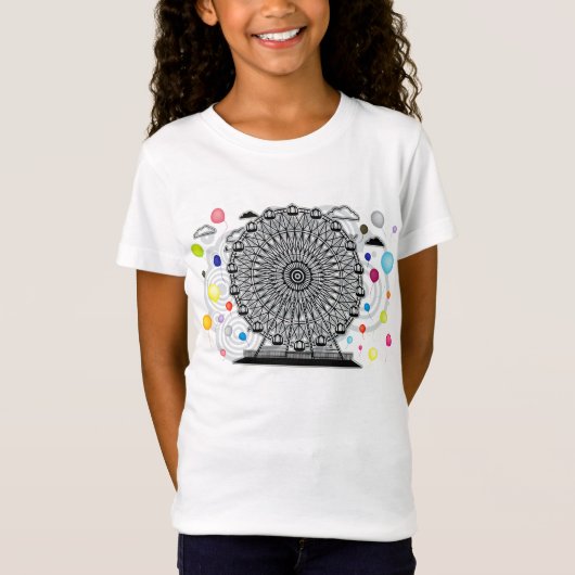 観覧車(_H) Tシャツ (正面)