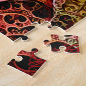 観賞用のサキソフォン ジグソーパズル (側面)