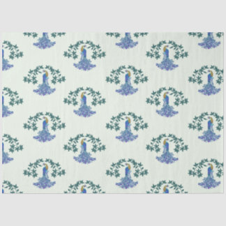 観賞用のピーコック 薄葉紙