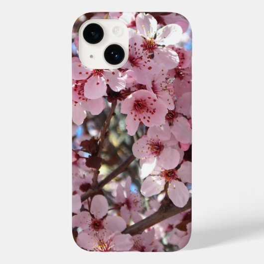観賞用の花の木の上のピンクの花 Case-Mate iPhoneケース (裏面)