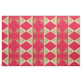 観賞用の鳥とゼブラ ファブリック (ファットクウォーター)