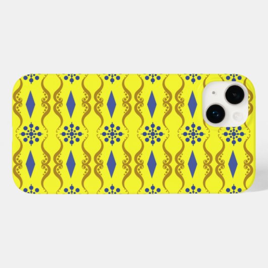 観賞用インドストライプ Case-Mate iPhoneケース (裏面 (横))