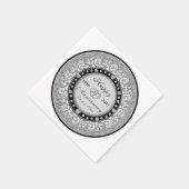 観賞用カスタム記念日 スタンダードカクテルナプキン (角)