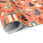 観賞用シトラスクリスマス ラッピングペーパー (ロールコーナー)