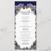 観賞用ネイビーブルーと金ゴールドプロ魅力的グラム プログラム (正面)