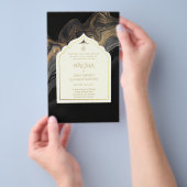 観賞用バイリンガルWALIMA Nikahムスリム結婚ズ チラシ (ハンドル)