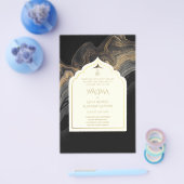 観賞用バイリンガルWALIMA Nikahムスリム結婚ズ チラシ (シングル)