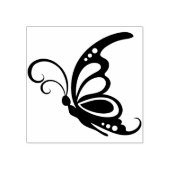 観賞用バタフライプロファイルアートスタンプ ラバースタンプ (インプリント)