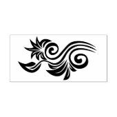 観賞用フラワーシルエットアートスタンプ ラバースタンプ (インプリント)