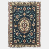 観賞用ペルシャヴィンテージ スローブランケット (正面縦)