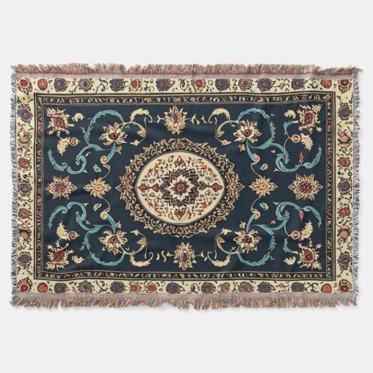観賞用ペルシャヴィンテージ スローブランケット (正面)