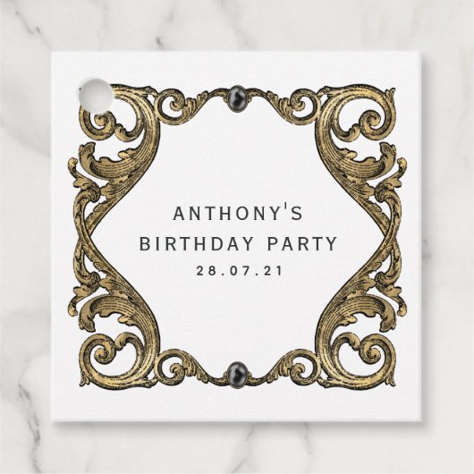 観賞用ヴィンテージゴシック フェイバータグ (正面)