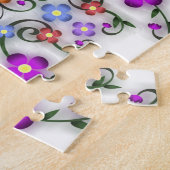 観賞用花パズル ジグソーパズル (側面)