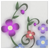 観賞用花織物 ファブリック (クローズアップ)