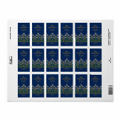 観賞用花Augustus Pugin CC0172住所 ラベル (フルシート)