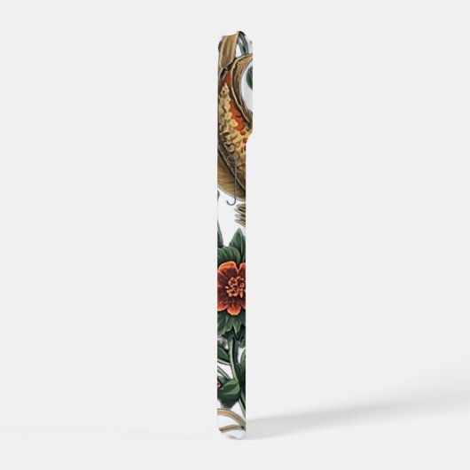 観賞魚 iPhone 15ケース (右側面)